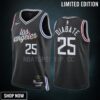 Los Angeles Clippers Moussa Diabate 25 -23 City Edition Black Jersey Swingman