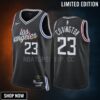 Los Angeles Clippers Robert Covington 23 -23 City Edition Black Jersey Swingman