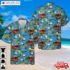 Los Angeles County Fire Department Truck Hawaiian Shirt