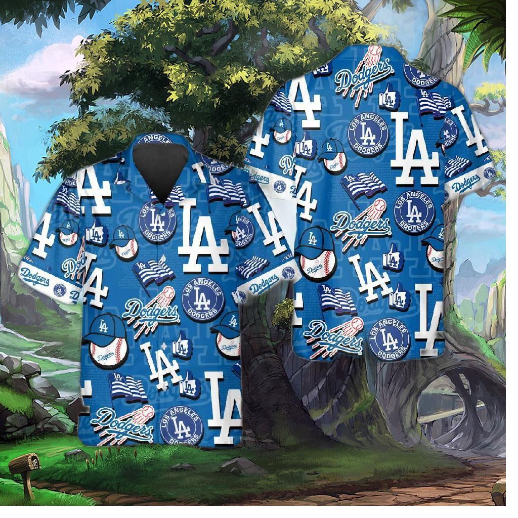 Los Angeles Dodgers All-star Icons Hawaiian Shirt
