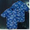Los Angeles Dodgers Island Leaves Hawaiian Shirt