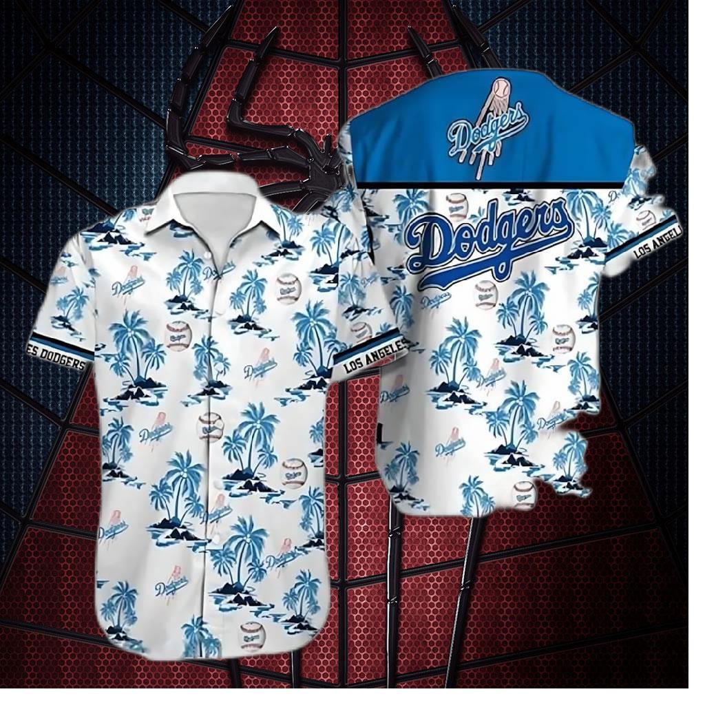 Los Angeles Dodgers Island Vibes Hawaiian Shirt