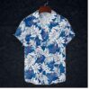 Los Angeles Dodgers Jungle Leaf Hawaiian Shirt