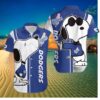 Los Angeles Dodgers Snoopy Lover Hawaiian Shirt