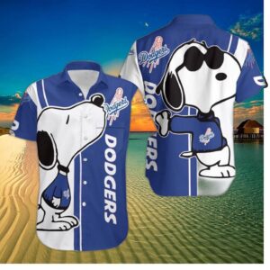 Los Angeles Dodgers Snoopy Lover Hawaiian Shirt