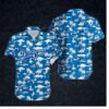 Los Angeles Dodgers Tropical Sunset Hawaiian Shirt