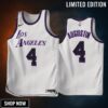 Los Angeles Lakers D.j. Augustin 4 -23 City Edition White Jersey - Men