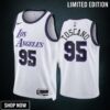 Los Angeles Lakers Juan Toscano-anderson 95 -23 City Edition White Jersey
