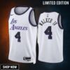 Los Angeles Lakers Lonnie Walker Iv 4 -23 City Edition White Jersey
