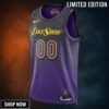 Los Angeles Lakers Nike City Edition Swingman Jersey - Custom Unisex