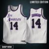 Los Angeles Lakers Sekou Doumbouya -23 City Edition White 45 Jersey - Men