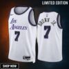 Los Angeles Lakers Troy Brown Jr. 7 -23 City Edition White Jersey