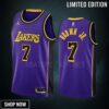 Los Angeles Lakers Troy Brown Jr. 7 -23 Statement Edition Purple Jersey