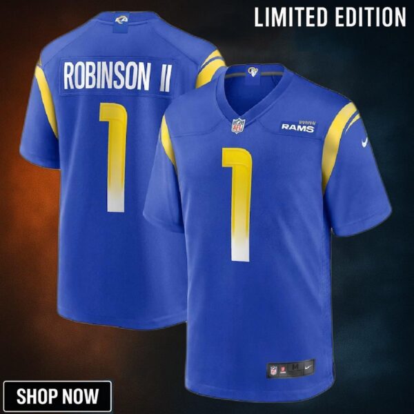 Los Angeles Rams Allen Robinson 1 Game Jersey - Royal