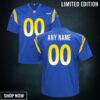 Los Angeles Rams Custom Game Jersey - Royal Jerseys Nfl
