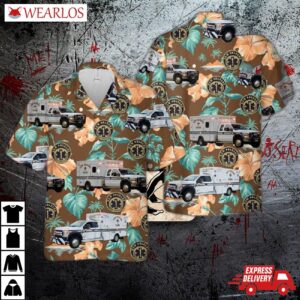 Louisiana New Orleans Ems Hawaiian Shirt