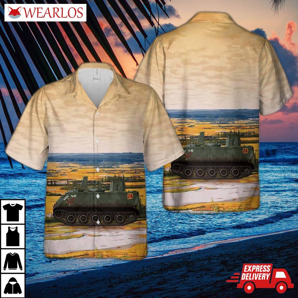 M113a1 Of The Us Army At Da Nang, 1970 Hawaiian Shirt
