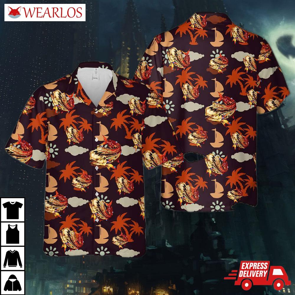 Mahi Hot Rod Fish Hawaiian Shirt