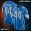 Malcolm Rodriguez 44 Detroit Lions Player Game Jersey - Blue