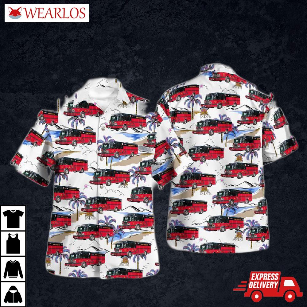 Manawa, Waupaca County, Wisconsin, Manawa Rural Fire Department Hawaiian Shirt
