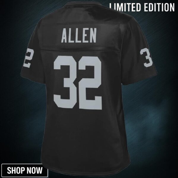 Marcus Allen Oakland Raiders Nfl Pro Line Womens Retired Player Jersey - Black