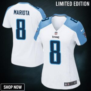 Marcus Mariota Tennessee Titans Nike Womens 2015 Game Jersey - White
