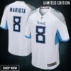 Marcus Mariota Tennessee Titans Nike Youth Player Game Jersey - White