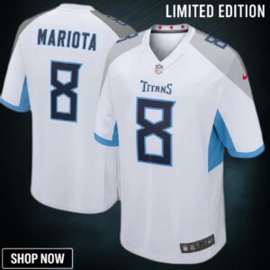 Marcus Mariota Tennessee Titans Nike Youth Player Game Jersey - White