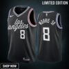 Marcus Morris Sr. -23 Los Angeles Clippers Black 8 City Edition Jersey Cursive - Men