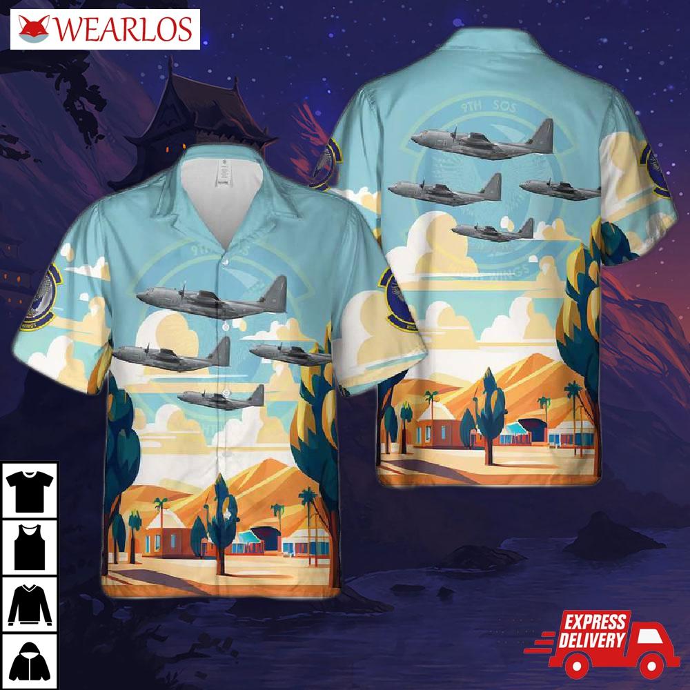 Marine Light Attack Helicopter Squadron 469 (hmla-469) Vengeance Bell Uh-1y Hawaiian Shirt