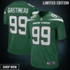 Mark Gastineau New York Jets Game Retired Player Jersey - Gotham Green Nfl