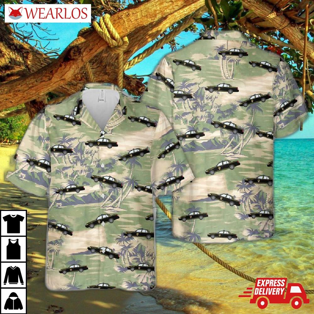 Maryland State Police Hawaiian Shirt