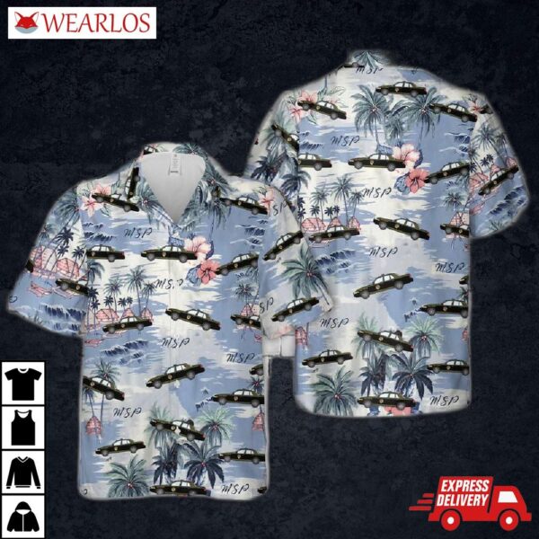 Maryland State Police Hawaiian Shirt