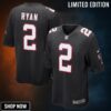 Matt Ryan Atlanta Falcons Alternate Game Jersey - Black Nfl