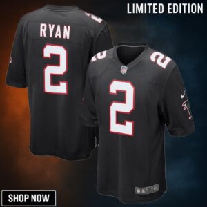 Matt Ryan Atlanta Falcons Alternate Game Jersey - Black Nfl