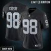 Maxx Crosby Las Vegas Raiders Limited Jersey - Black