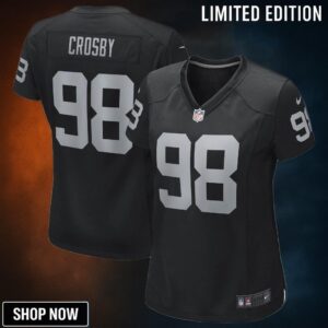Maxx Crosby Las Vegas Raiders Womens Game Jersey - Black Nfl