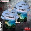 Mcdonnell Douglas Av-8b Harrier Ii Of Vma-542 "tigers" Hawaiian Shirt