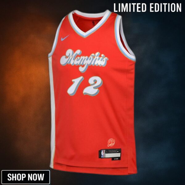 Memphis Grizzlies Nike City Edition Swingman Jersey - Red Ja Morant Youth