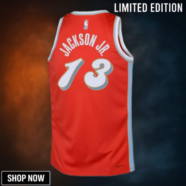 Memphis Grizzlies Nike City Edition Swingman Jersey - Red Jaren Jackson Jr. Youth
