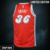 Memphis Grizzlies Nike City Edition Swingman Jersey - Red Marcus Smart Youth