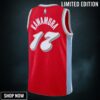 Memphis Grizzlies Nike City Edition Swingman Jersey - Red Yuki Kawamura Unisex