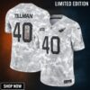 Men's Arizona Cardinals Pat Tillman Nike Arctic Camo Salute To Service Retired Player Limited Jersey
