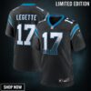 Men's Carolina Panthers Xavier Legette Nike Black Nfl First Round Pick Game Player Jersey
