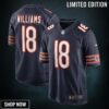 Men's Chicago Bears Caleb Williams Nike Navy Player Game Jersey