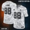 Men's Dallas Cowboys Ceedee Lamb Nike Arctic Camo Salute To Service Limited Jersey