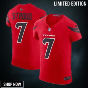Men's Houston Texans C.j. Stroud Nike Red Alternate Vapor F.u.s.e. Elite Jersey
