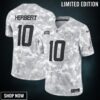 Men's Los Angeles Chargers Justin Herbert Nike Arctic Camo Salute To Service Limited Jersey