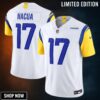 Men's Los Angeles Rams Puka Nacua Nike White Vapor F.u.s.e. Limited Jersey