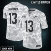 Men's Miami Dolphins Dan Marino Nike Arctic Camo Salute To Service Retired Player Limited Jersey